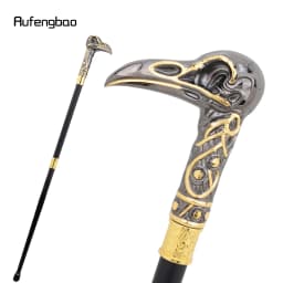Perfect For Gentlemen And Cosplay Steampunk, Or Everyday Use, Perfect Gift For Lovers Or Collectors Fantasy Cane Yellow Black
