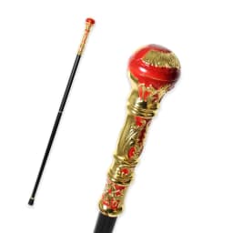 Luxury Vintage Antique Bronze Detachable Walking Cane Elegant Stick Fashion Accessory for Men And Women Party Use