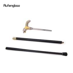 Golden Dinosaur Eagle Hawk  Walking Stick with Hidden Plate Self Defense Fashion Cane Plate Cosplay Crosier Stick 93cm