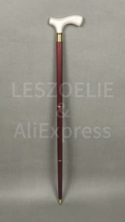White Resin Handle African Wooden Luxury Walking Stick Men And Women Fashion Elegant Walking Stick Vintage Walking Canes