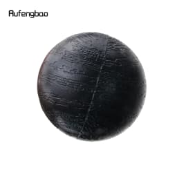 Black PVC Walking Cane Fashion Decorative ABS Plastic Stick Elegant Cosplay Cane Knob Crosier 95cm Performance Stage Cane