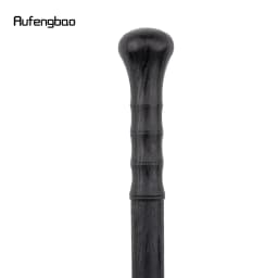 Black PVC Walking Cane Fashion Decorative ABS Plastic Stick Elegant Cosplay Cane Knob Crosier 95cm Performance Stage Cane
