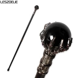 Luxury 93cm Walking Stick with 50mm Crystal Ball 10 Colors Dragon Claws Fashionable Canes for Men And Women Party Sticks