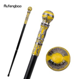 Colorful Luxury Round Handle Fashion Walking Stick for Party Decorative Walking Cane Elegant Crosier Knob Walking Stick 93cm
