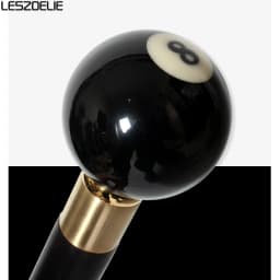 2 Sytles Black Eight Luxury Wooden Walking Stick Cane Man Decorative Cane Women Fashion Elegant Walking Stick Vintage Cane