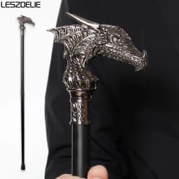 Luxury Dragon-Head Walking Stick Canes For Men Decorative Walking Cane Man And Women Elegant Fashion Detachable Walking Stick