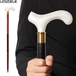 Luxury Resin Handle African Wooden Walking Stick Men Decorative Cane Women Fashion Elegant Walking Stick Vintage Walking Canes