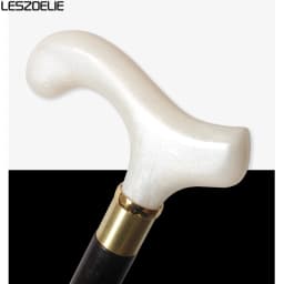 Luxury Resin Handle African Wooden Walking Stick Men Decorative Cane Women Fashion Elegant Walking Stick Vintage Walking Canes
