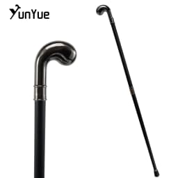 Black Golf Club Lamp Fashion Walking Stick Art Decorative Gift Walking Cane Gentleman Elegant Crutches Cosplay Film Props Cane