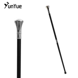 White Freemasons VG Totem Relief Walking Cane Fashion Walking Stick Gentleman Detachabl Elegant Vintage Walking Cane Crosier 93