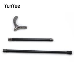 Silvery Plum Blossom Flower Metal Walking Stick Gentleman Collections Fashion Elegant Walking Stick Cosplay Film Props Cane