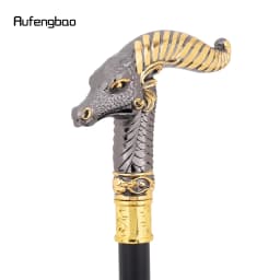 Yellow Black Dragon Luxury Fashion Walking Stick for Party Decorative Cane Elegant Crosier Knob Walking Stick 93cm