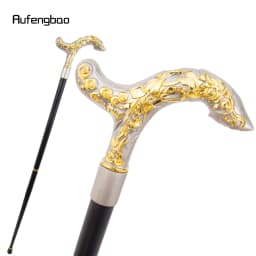 Yellow White Flower Vine Stick Decorative Vampire Cospaly Vintage Party Fashionable Cane Crosier 94cm Performance Stage Cane