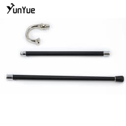Silvery Vintage Umbrella Handle Walking Stick Classic Gentlemen Decorative Party Cospaly Fashionable Walking Cane Crutches 93cm