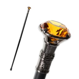 Detachable Silver Shiny Faceted Diamond Top Walking Cane 10 Colors Cosplay Party Prop for Men And Women Decorative Walking Stick
