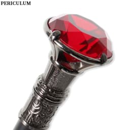 Detachable Silver Shiny Faceted Diamond Top Walking Cane 10 Colors Cosplay Party Prop for Men And Women Decorative Walking Stick