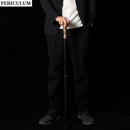 Victorian Black Gold Floral Carved Walking Cane with Detachable Handle Men Women Cosplay Prop Walking Stick