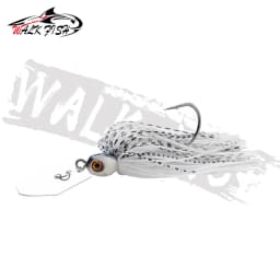 WALK FISH 7G/9G/12G/14G/21G Fishing Lure Chatter Bait Spinner Bait Blade Jig Dancer Buzzbait Wobbler Chatterbait for Bass Pike