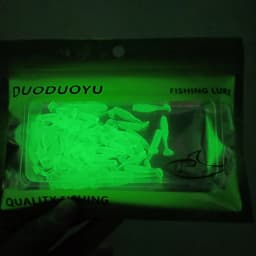 DUODUOYU 50PCS Small fishing paddle tail soft bait 25mm/35mm Isca Artificial jig mini little fish bait fishing multicolor Tackle