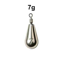 Fishing Weights 3.5-10g Swivel Sinkers Column & Drop Alloy Tackle Rig Pesca for Freshwater Saltwater 5-30Pcs Lure Accessories