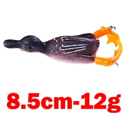 12g 8.5cm Duck Fishing Lure Ducking Fishing Frog Lure Artificial Bait Duckling 3D Eyes Fishing Baits Bass Carp Pike Fishing