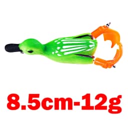 12g 8.5cm Duck Fishing Lure Ducking Fishing Frog Lure Artificial Bait Duckling 3D Eyes Fishing Baits Bass Carp Pike Fishing