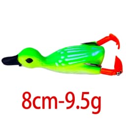 12g 8.5cm Duck Fishing Lure Ducking Fishing Frog Lure Artificial Bait Duckling 3D Eyes Fishing Baits Bass Carp Pike Fishing