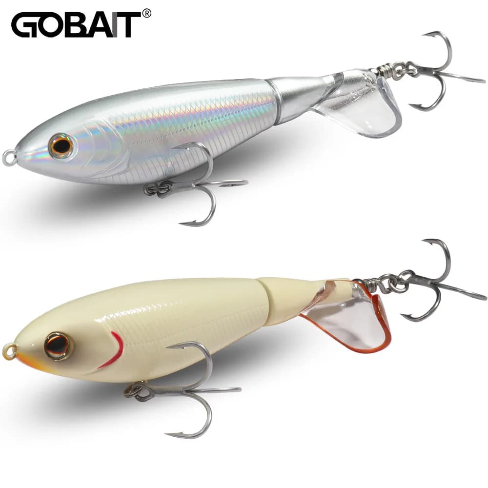 Propeller Plopper Chopp 20g 27g Bait 5X Strong Hook Swimbait Pesca Spin Wobbler Spinnerbait Fishing Topwater Crankbait Lure Kit