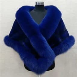 White Fur Shawl Jacket Women's 2026 Autumn Winter New Faux Mink Fox Fur Dress Cheongsam Cloak Coats Thicken Warm Short Outwear