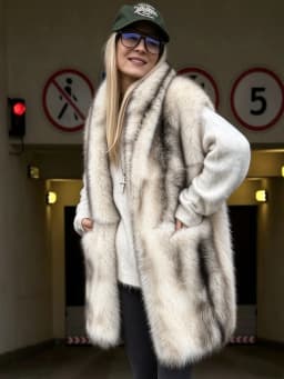 PUAL 2026 Brand Fashion Faux Fur Scarf for Woman Autumn Winter Fluffy Striped Eco Fox Fur Neckerchief Luxury Shawl Scarves