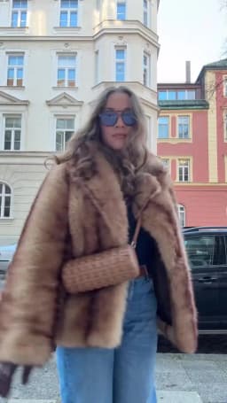 Neo Mint Luxury Brand Fashion Women Yellow Striped Faux Fur Jacket Coat Chic Girls 2025 Winter Oversized Warm Outerwear Overcoat