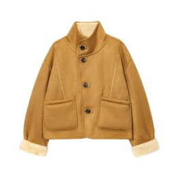 MUJER Women's Teddy Jacket Double Faced Hairy Coat Woman Faux Suede Plush Jacket Women Outerwears Loose Warm Winter Woman Coat