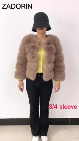 ZADORIN S-6XL Mink Coat Winter Black White Faux Fur Coat Woman Elegant Fluffy Faux Fur Jacket Top Short Fur Coats Woman Clothing