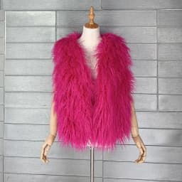 LANMREM 2026 Autumn Winter Eco-Friendly Fur Women's Vest Artificial Fur Lamb Wool Warm Sleeveless Coat Fashion Clothing 2DB4926