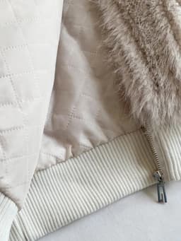 Mauroicardi Spring Winter Hairy Shaggy Soft Thick Warm Faux Fur Coat Women with Hood Fluffy Jacket Fake 2 Piece Clothes 2024
