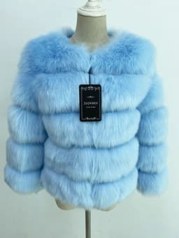 ZADORIN Long Sleeve Faux Fox Fur Coat Women Winter Fashion Thick Warm Fur Coats Outerwear Fake Fur Jacket Woman Clothing