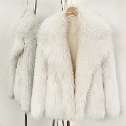 New Winter Clothes Women Fashion Faux Mongolia Sheep Fur Coat Warm Thick Fake Fur Jacket Long Sleeve Artificial Fur Overcoat