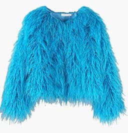 Fluffy Fur Coat Colorful Streetwear Women Faux Fur Jacket Big Size Women Clothing Sheepskin Coat Long Sleeve Chic Short Coat