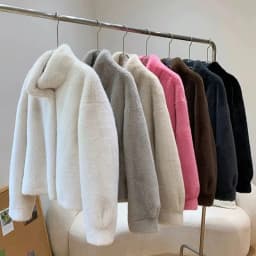 New 2027Fur Jacket Fashion Short Mink Coat High-Quality Mink Fur Coat Women Autumn Winter Temperament Mao Mao Outwear Ladies Top