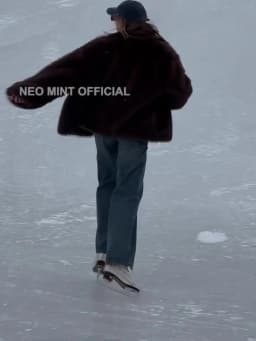 Neo Mint 2024 Winter Faux Fur Coat Women Brand Fashion Fluffy Fox Fur Outerwear Overcoat Girl Street Style Furry Warm Jacket