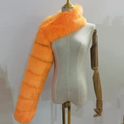 KUCLUT 2025 New Autumn Winter Spliced Contrast Color Faux Fur Coat For Women High Quality Long Sleeve Shawl Jacket Female 1A1142