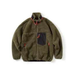 Outdoor Youth Fleece Lined Zipper Jacket Fake Sheepskin Lamb Fur Collar Warm Polyester Fiber Standard Fit Autumn Winter Coat