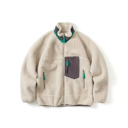 Outdoor Youth Fleece Lined Zipper Jacket Fake Sheepskin Lamb Fur Collar Warm Polyester Fiber Standard Fit Autumn Winter Coat