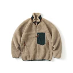 Outdoor Youth Fleece Lined Zipper Jacket Fake Sheepskin Lamb Fur Collar Warm Polyester Fiber Standard Fit Autumn Winter Coat