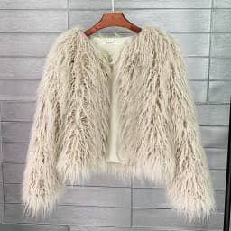 34 Colors 3XL Fur Coats Women Autumn Winter Top Fashion Faux Fur Coat Elegant Thick Warm Faux Fur Jackets For Women 2025 Top MA7