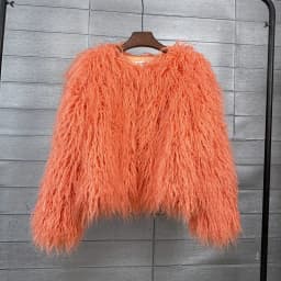 34 Colors 3XL Fur Coats Women Autumn Winter Top Fashion Faux Fur Coat Elegant Thick Warm Faux Fur Jackets For Women 2025 Top MA7