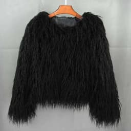 34 Colors 3XL Fur Coats Women Autumn Winter Top Fashion Faux Fur Coat Elegant Thick Warm Faux Fur Jackets For Women 2025 Top MA7