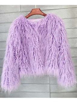 34 Colors 3XL Fur Coats Women Autumn Winter Top Fashion Faux Fur Coat Elegant Thick Warm Faux Fur Jackets For Women 2025 Top MA7