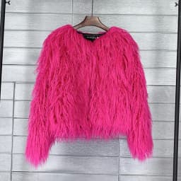 34 Colors 3XL Fur Coats Women Autumn Winter Top Fashion Faux Fur Coat Elegant Thick Warm Faux Fur Jackets For Women 2025 Top MA7