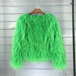 34 Colors 3XL Fur Coats Women Autumn Winter Top Fashion Faux Fur Coat Elegant Thick Warm Faux Fur Jackets For Women 2025 Top MA7